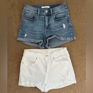 2 Pacsun The Shortie Women’s Shorts TWO PAIRS